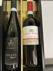 イタリア産 ワイン LUGANA CIABOT BERTON 赤 白 詰め合わせ セット リーファー コンテナ使用 お歳暮 お酒 アルコール 赤ワイン 白ワイン