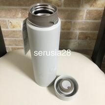 スターバックス ステンレスボトルマットグレー 480ml ステンレス タンブラー 水筒 ボトル スタバSTARBUCKS グレー ホワイト サイレン_画像5