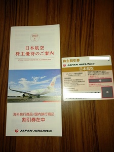 日本航空（ＪＡＬ） 株主優待券（期限:2024.11.30） 1枚セット 送料込