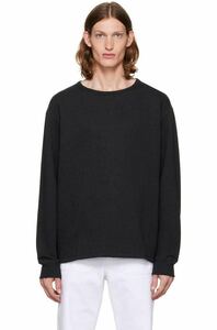 LEMAIRE ルメール　LIGHT SWEATSHIRT 22AW　ウール　コットン　グレー　スウェット xs美品