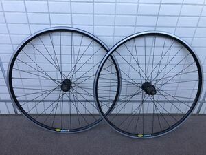 Cannondale 650Cクリンチャーホイール前後 シマノ8-10S用 MAVIC CXP21リム　SHIMANO 