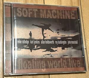 即決!! 超絶1975年Live!! SOFT MACHINE / FLOATING WORLD LIVE (ALLAN HOLDSWORTH)