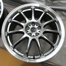 □送料無料 A2■ WORK EMOTION 11R ■ 18×7.5J+47 ■ 5H PCD100 ■ ハブ径φ60 ◇ ４本 ◇ 日本製 ハイグロス/リム ポリッシュ系 1ピース_画像5