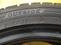 ◆送料無料 A2s◆　8分山　スタッドレス　215/45R16　90Q　ヨコハマ　アイスガード IG50PLUS　冬４本　※A1.A1スポーツバック等_画像7