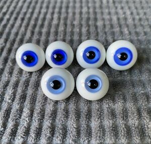 【送料無料】ドール用グラスアイ18mm　3点セット★ No.214