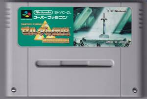 SFC中古　ゼルダの伝説 神々のトライフォース　【管理番号：370】