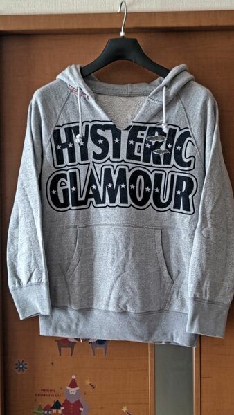 HYSTERIC GLAMOUR ダメージ パーカー