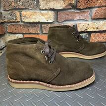 ☆Chippewa スエード　チャッカブーツ US7E (23L23)チペワ　アメリカ製_画像4