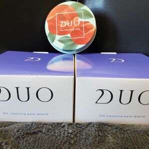 【新品・未開封】 DUO デュオ ザ クレンジングバーム ホワイトa 90g 2個+ミニ缶 45g 1個