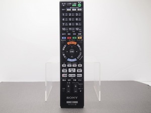 美品 速達発送可 保証付き 完動品 純正 SONY ソニー BDブルーレイレコーダー 純正 リモコン RMT-B012J 管理No.RC-1000