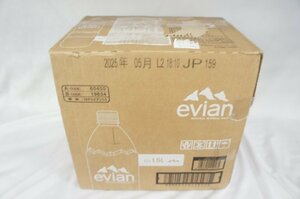 ★新品・送料無料・1円スタート★ 伊藤園 evian 硬水 ミネラルウォーター ペットボトル 1.5L×12本 [正規輸入品] 賞味期限：2025年5月