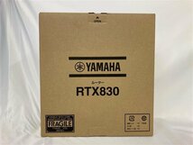 ① 送料無料 未使用品 YAMAHA ヤマハ 小規模拠点向けギガアクセスVPNルーター RTX830_画像1