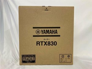 ① 送料無料 未使用品 YAMAHA ヤマハ 小規模拠点向けギガアクセスVPNルーター RTX830