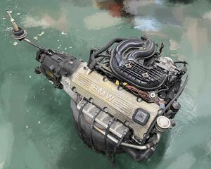 BMW 318 E46 中古エンジン GF-AL19 194E 直接引き取り限定