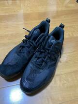 ☆中古☆アディダス☆野球スパイク☆28.0㎝☆黒☆ adidas ☆金属製スパイク☆埋め込み式☆_画像1