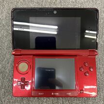 ●【売り切り】Nintendo 任天堂 ニンテンドー3DS メタリックレッド 携帯ゲーム機 CTR-001 現状品_画像2