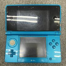 ●【売り切り】Nintendo 任天堂 ニンテンドー3DS ライトブルー 携帯ゲーム機 CTR-001 現状品_画像2