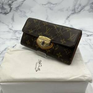 ●【売り切り】そこそこ美品 LOUIS VUITTON ルイヴィトン ポルトフォイユサラ エトワールM66556 SP5008モノグラム 二つ折り 長財布