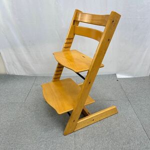◆【売り切り】STOKKE ストッケ TRIPP TRAPP トリップトラップ 子供椅子 ハイチェア 北欧 ナチュラルカラー