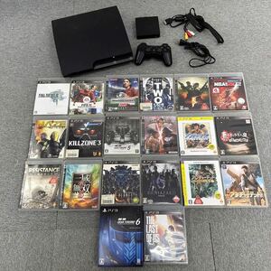 ◎【売り切り】SONYソニーPlayStation3 CECH-2000A ソフトセット FF アンチャーテッド バイオ ラストオブアグランツーリスモetc...現状品