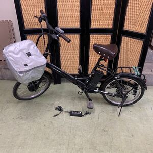 ◎【売り切り】SAIMOTOサイモト EVAPLUS mini電動アシスト自転車 EB5.8-FD-B206ALR-B 動作確認済み 20インチ