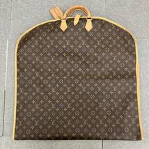 ●【売り切り】そこそこ美品 LOUIS VUITTON ルイヴィトン ウス ポルト アビ M23432 BA4181モノグラム ガーメントケース 男女両用_画像2