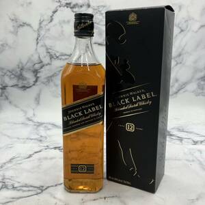 □【売り切り】未開栓 JOHNNIE WALKER ジョニーウォーカー BLACKLABEL ブラックラベル 12年 スコッチウイスキー 700ml 40%