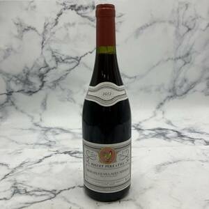 $【売り切り】未開栓POULET PURE&FILS プレ ペール エ フィス BEAUJOLAIS VILLAGES NOUVEAUボージョレ　ヴィラージュ ヌーヴォー 750ml2012