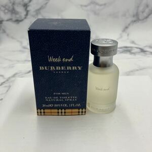 ◎【売り切り】BURBERRY バーバリー ウィークエンド フォーメン オードトワレ 30ml スプレータイプ メンズ ブランド香水 フレグランス 