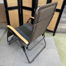 ◆【売り切り】そこそこ美品 TIMBER RIDGEティンバーリッジ リクライニングチェア 折りたたみ式 アウトドア 耐荷重160kg _画像3