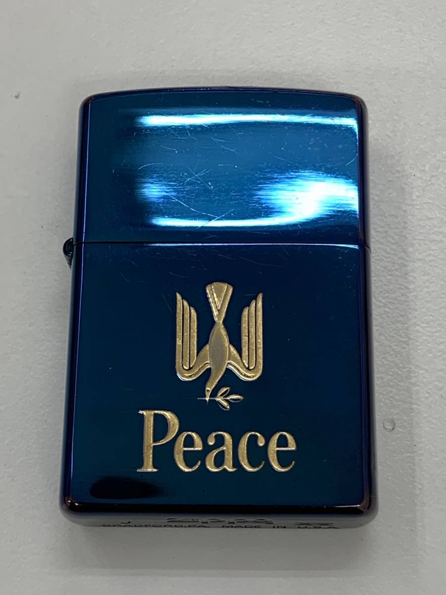 Yahoo!オークション -「ブルーチタン zippo peace」(たばこメーカー Yahoo!オークション -「ブルーチタン zippo peace」(たばこメーカー