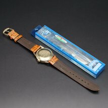 OH済 SEIKO CROWN Special セイコー クラウン スペシャル J14100 手巻 23石 AGF80MCR SD文字盤 1960年代 新品革ベルト アンティーク メンズ_画像9