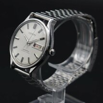 SEIKO BUSINESS-A セイコー ビジネスA 自動巻き 8346-8000 27石 シルバー文字盤 英デイデイト 1966年製造 アンティーク メンズ腕時計_画像2