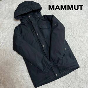 1円 定価60,000円 MAMMUT マムート DRYtech Yukon down Jacket ダウンジャケット 全天候型 750+ ブラック ASIAサイズL