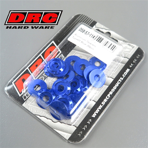 ◇DRC M6用φ18mm Type01 アルミスペーサー/ブルー 20個入り 展示品 (D58-57-114)