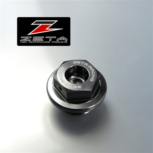 ◇HONDA用 ZETA CNC オイルフィラーキャップ チタンカラー/オンロード 展示品 CB400SF/CBR1000RR/モンキー等 (ZS89-2108)