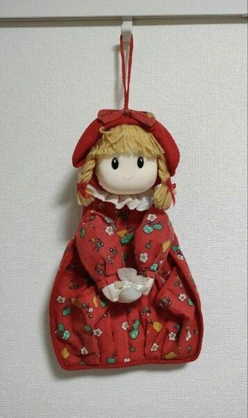 カントリードール　壁掛け　ハンドメイド