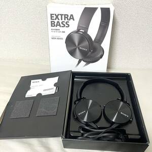 ソニー ヘッドフォン★MDR-XB450★ヘッドホン ステレオヘッドホン SONY 重低音 ベース・ブースター搭載★美品 音楽 ステレオ