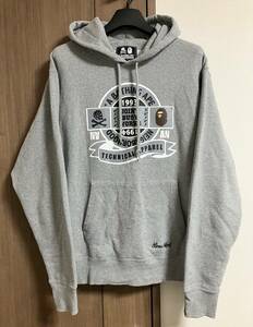 NEIGHBORHOOD BAPE NBHD RELAXED FIT PULLOVER HOODIE GRAY / L / 定価¥ 35,200(税込)