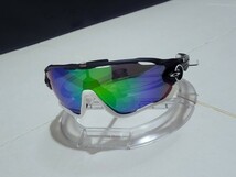 正規品 新品 偏光レンズ2枚付き OAKLEY JAWBREAKER オークリー ジョウブレイカー Jade Silver Polarized ジェイド ポラライズド サングラス_画像9