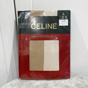 CELINE セリーヌ 日本製 パンティストッキング ストッキング L 