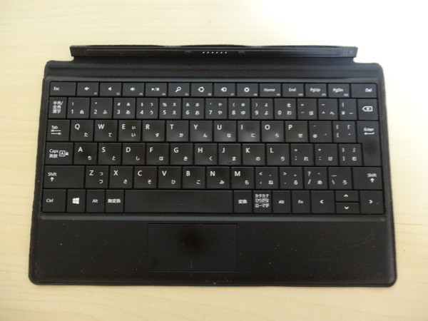 [送料無料 即決] マイクロソフト Microsoft Surface Type Cover ブラック MODEL 1535 USED