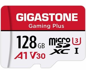 Gigastone マイクロsdカード 128GB Nintendo Switch動作確認済 転送速度100MB/S 高速 Full HD & 4K UHD動画発送無料