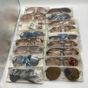 サングラス 眼鏡 めがね メガネ UV プラスチック まとめて　まとめ売り　17点　未使用　タグ付き