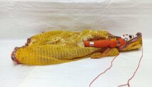 ・ビンテージ　インド伝統工芸　ラジャスタン操り人形木製　全長42cm_画像6