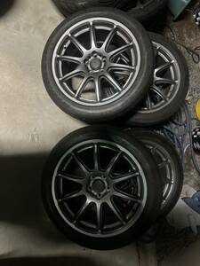 レイズ鍛造 プロドライブ GC010 7.5j48 5H100 17インチ 5穴 215/45R17 zn6 ZC6 86 軽量ホイール RAYS PCD 