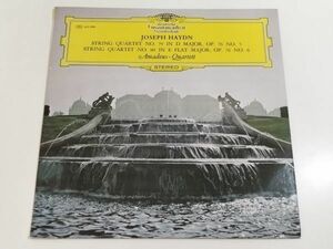 361-L697/【美盤】LP/アマデウス弦楽四重奏団/ハイドン 弦楽四重奏曲 第79番ニ長調、第80番変ホ長調/品番 MG2296