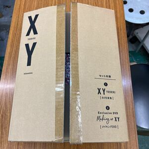 XY YOSHIKI B4写真集　メイキングDVD XJAPAN、非常に綺麗な状態です、管理No.2077 DVD未開封、