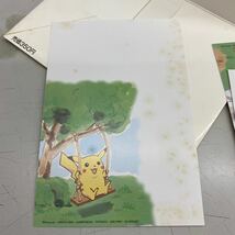 ポケットモンスター　郵便局絵入りハガキ　50円ハガキ×5枚セット、一部のハガキにシミ多数あり、未使用ハガキ、管理No.2083_画像5