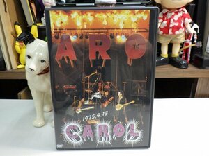 令1｜新品同様！like new★ DVD ★CAROL キャロル「燃えつきるキャロル・ラストライブ」矢沢永吉　ロカビリー